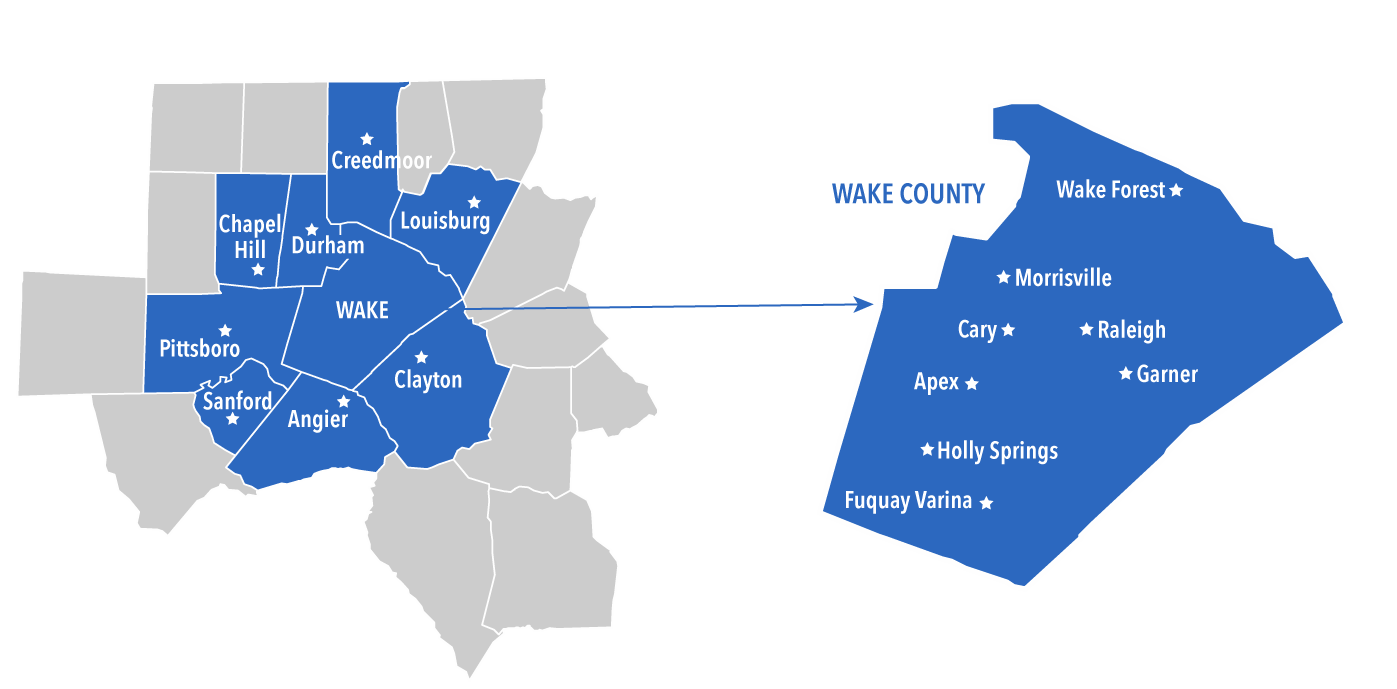 north carolina cities homes for sale